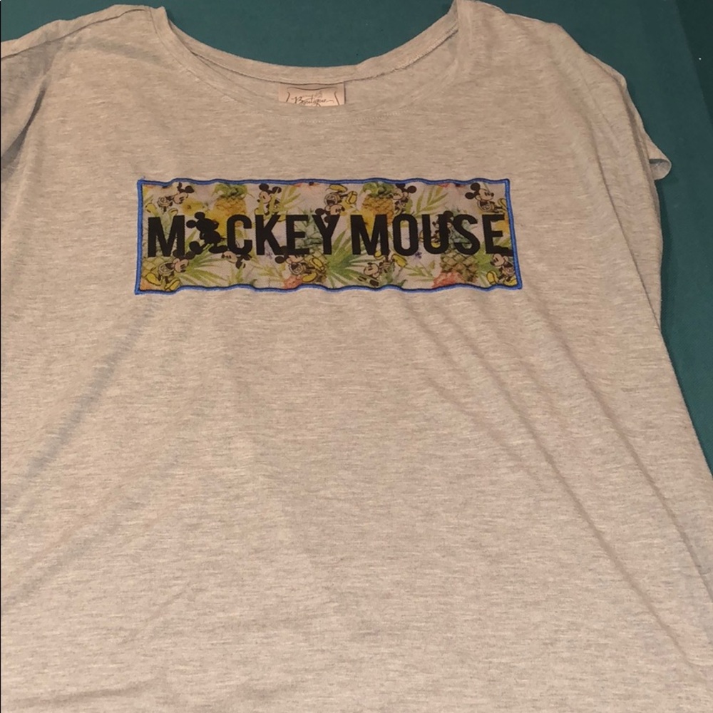 Grey Mickey Shirt